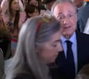 Florentino ve un micrófono de El Chiringuito durante la celebración y va directo: su frase se hace viral