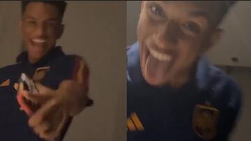 La reacción de Balde al enterarse de que va al Mundial