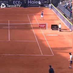 Escuchen al narrador y vean la reacción del rival: sin palabras con esto de Alcaraz