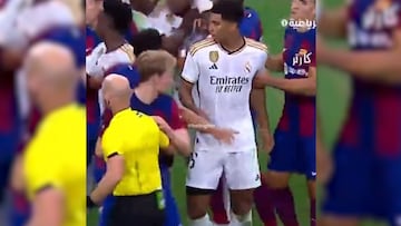 La secuencia que no para de circular y que define lo que es El Clásico: miren a Bellingham aquí