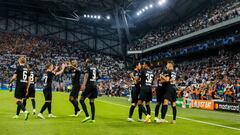 Resumen y gol del Marsella vs. Eintracht de la Champions League