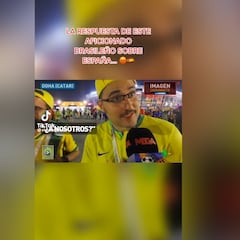 Le preguntan a un fan brasileño si tiene miedo a España: es de esas respuestas que puede traer cola