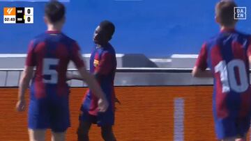Apunten su nombre porque el Barça tiene una perla: Mamadou Keita apunta maneras