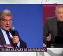 Ferreras contraataca a Laporta: “Tener comprado al 2 de los árbitros...”