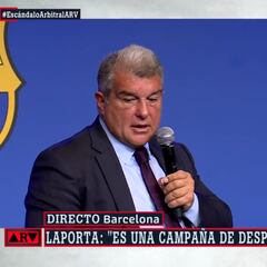 Ferreras contraataca a Laporta: “Tener comprado al 2 de los árbitros...”