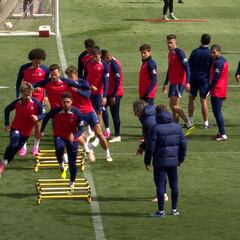 El Atlético prepara ya el partido contra el Villarreal