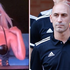 Lola Índigo carga contra Luis Rubiales en plena actuación