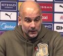Muy pocos hacen esto en rueda de prensa tras un batacazo: escuchen a Guardiola...