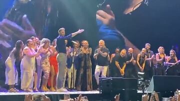 Cuánto arte: Joaquín cumple con su palabra en el concierto de Alejandro Sanz