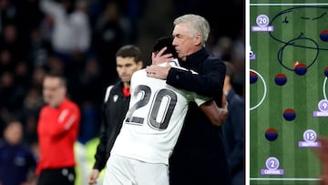 El cambio táctico que demuestra la historia de amor entre Ancelotti y Vinicius