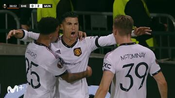 Cristiano se reencuentra con el gol dando otra clase magistral de cómo se debe pegar a la pelota