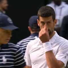 La treta de Djokovic tras verse contra las cuerdas en la final contra Alcaraz