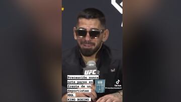 Topuria, sin filtro: “Era angustioso seguir pegando a una persona hecha mierda”