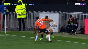 Mbapp¨¦ fabrica uno de los goles del a?o: su regate ya es historia de la liga francesa