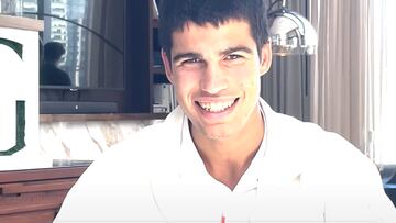 Va a enamorar a España todavía más: maravilloso esto de Alcaraz y sus manías