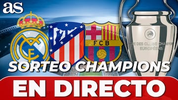 AStv, en directo con el sorteo de Champions: reacciones de Real Madrid, Atleti y Barcelona...