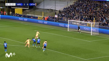 Griezmann ¡®aterroriza¡¯ con su penalti a todos los atl¨¦ticos: ¡°Mira que atreverse a tirarlo as¨ª...¡±