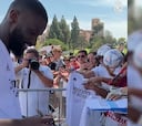 Si había caído de pie con esto se ha metido al madridismo en el bolsillo: lo de Rüdiger con este niño es top