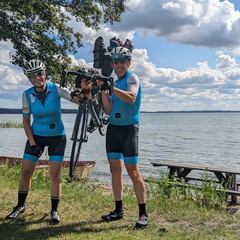 De Madrid a Noruega en bici contra el cáncer infantil: 4.800km en 25 días