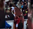 Sale una nueva toma del botellazo a Djokovic en Roma: lo aclara todo