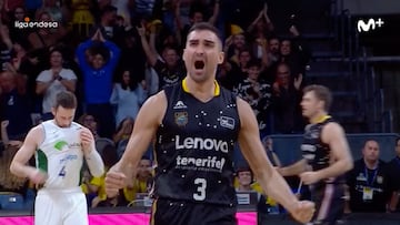 Resumen del Tenerife vs Unicaja de la Liga Endesa