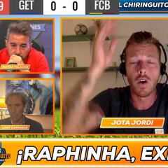 La reacción de Jota Jordi a la expulsión con una rajada durísima contra Bordalás