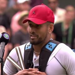 Dejó a todo el estadio muerto de risa: la frase de Kyrgios que se va a hacer TT