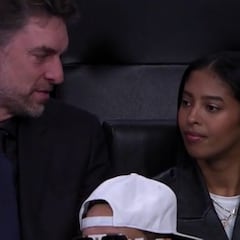 Ha emocionado en Estados Unidos: el gesto de Pau Gasol con una de las hijas de Kobe Bryant