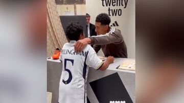 Sabemos que es muy bueno, lo que no sabíamos es que va a ser un embajador del Madrid tremendo: Bellingham...