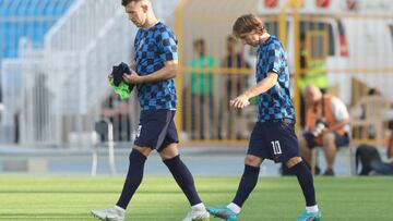 Luka Modric apura su puesta a punto para el Mundial