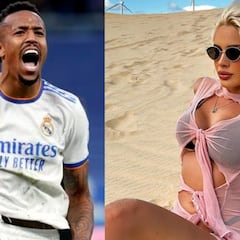 La semana que se conoce el nuevo amor de Militao, su ex tiene este detalle con el madridismo