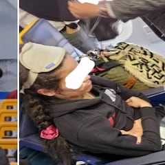 Una pasajera acaba atada a su asiento por liarla en un avión destino a Málaga