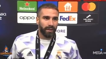 Esto se llama humildad: le dicen a Carvajal que nadie les gana una final y escuchen lo que responde