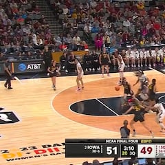 Fans de la NBA, ¿les recuerda a alguien? La canasta que marca lo que es una exhibición en la NCAA