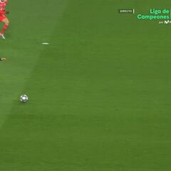 La acción de élite de Ramos que estuvo en boca de todos durante el PSG-Bayern