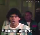 El vídeo que hay que ver hoy y Argentina no para de hacerlo: Maradona, en el túnel justo antes de la final de 1986