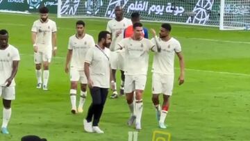 El tremendo enfado de Cristiano tras perder el Clásico y el liderato de Arabia