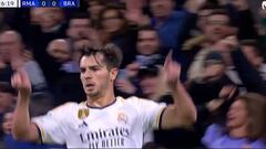 Ante el ruido Brahim dice aquí estoy yo: golazo y celebración que dice mucho