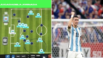 An¨¢lisis t¨¢ctico del 2-0 de Argentina a Francia: Mac Allister, Messi, Di Mar¨ªa...