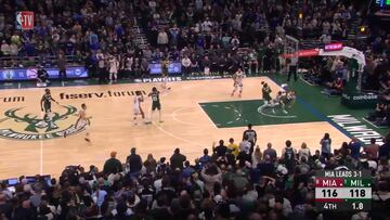 Es el hombre de los ¡®playoffs¡¯: 118-116, a 2¡å para el final y observen a Jimmy Butler