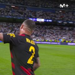 No pasó desapercibido: la secuencia entre Vinicius y Walker tras el pitido final que dará la razón a muchos