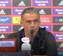 Rueda de prensa de Luis Enrique tras la derrota de España ante Suiza