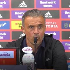 Rueda de prensa de Luis Enrique tras la derrota de España ante Suiza