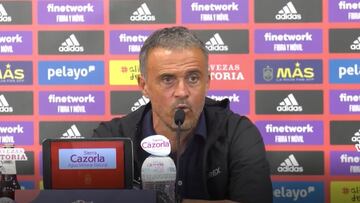 Rueda de prensa de Luis Enrique tras la derrota de España ante Suiza