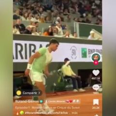 Seven million views on TikTok alone - Roland Garros wonders if you’ve seen this crazy Alcaraz trick