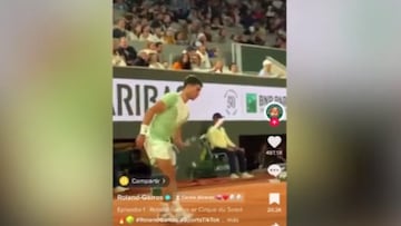 Seven million views on TikTok alone - Roland Garros wonders if you’ve seen this crazy Alcaraz trick