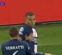 La celebración de Mbappé que va a dar que hablar... y su cara al final del partido aún más