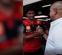 La confesión de Carlos Sainz Jr. a Roberto Carlos