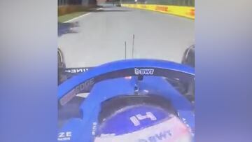 El gesto de Fernando Alonso tras terminar el GP que ya es viral
