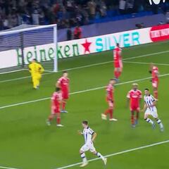 Un obús para disparar la ilusión en Donosti: el 3-0 es de visionado obligatorio